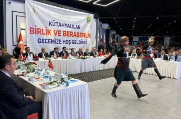 Ege Bölgesi Kütahyalılar Federasyonu’ndan Birlik ve Beraberlik Gecesi 
