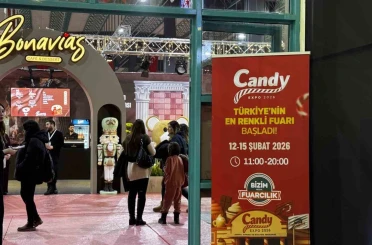 Ege Bölgesinin ilk şekerleme ve kahve fuarı Candy EXPO Denizli’de başladı 