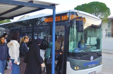 Ege Üniversitesi, kampüs içi ulaşımda öğrencilerine konforlu çözümler sunuyor 