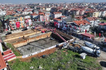 Egekent Karaman Güneşli Günler Çocuk Gelişim Merkezinin temel atma töreni düzenlendi 