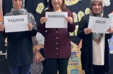 Eğitimcilerden dikkat ceken Ramazan etkinliği 