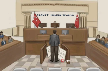 Ekrem İmamoğlu’nu mahkeme salonunda resmetti 