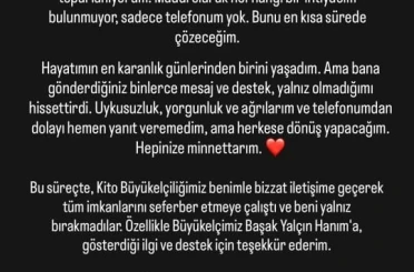 Ekvator’da saldırıya uğradığını paylaşan Türk gezginle Türk Büyükelçiliği temasa geçti