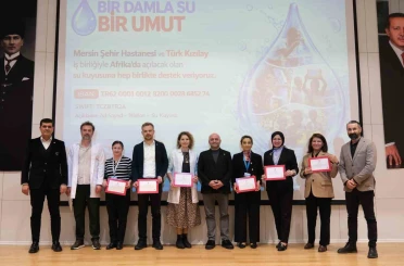 El emeği ürünler Afrika’da açılacak su kuyusuna umut oldu 