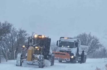 Elazığ’da 510’ köy yolu ulaşıma kapandı 