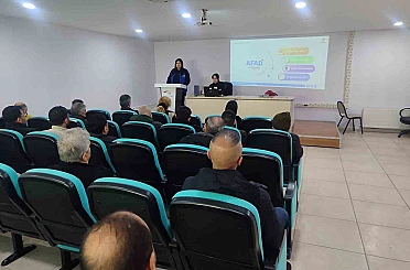 Elazığ’da afet farkındalık eğitimleri 