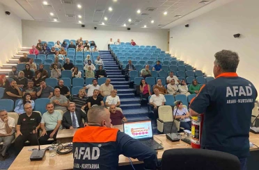 Elazığ’da afet farkındalık, yangın ve tahliye tatbikatı 