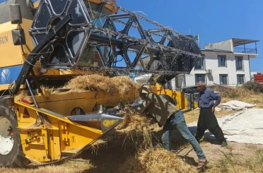 Elazığ’da biçerdöverler denetlendi 