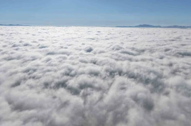 Elazığ’da bulutların görsel şöleni 