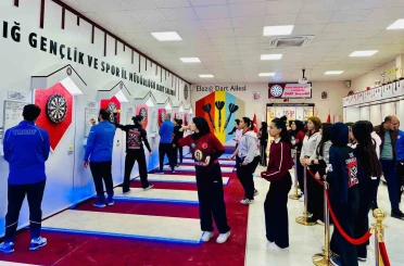 Elazığ’da dart müsabakaları sona erdi 