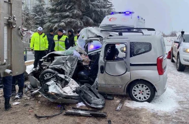 Elazığ’da feci kaza: Çift hayatını kaybetti 