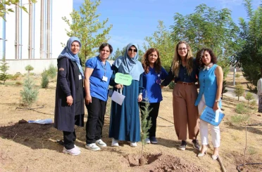 Elazığ’da fidan dikimi yapıldı 