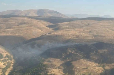 Elazığ’da kırsal alan yangını kontrol altına alındı 