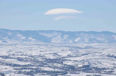Elazığ’da mercek bulut şöleni 