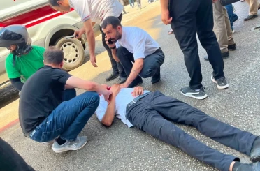 Elazığ’da otomobilin çarptığı yaya ağır yaralandı 