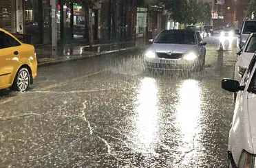 Elazığ’da sağanak etkisini sürdürüyor