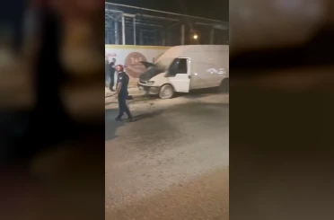 Elazığ’da seyir halindeki minibüste yangın 