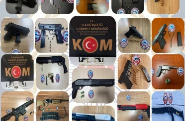 Elazığ’da son 20 günde aranan 75 şahıs tutuklandı 