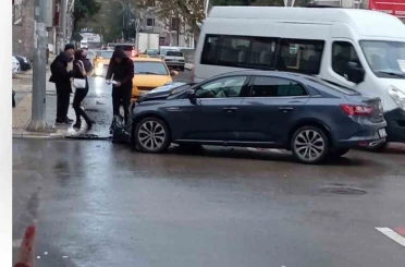 Elazığ’da trafik kazası: 1 yaralı 