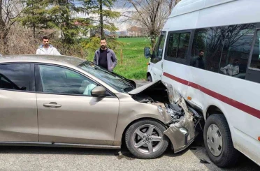 Elazığ’da trafik kazası: 1 yaralı 