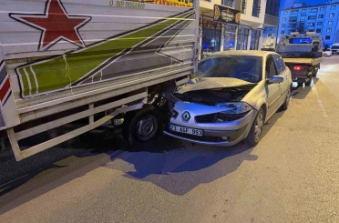 Elazığ’da trafik kazası: 1 yaralı 