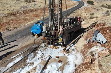 Elazığ’ın bir köyünde daha su hasreti sona erdi 