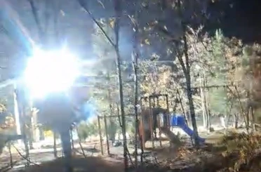 Elektrik hattı patladı 