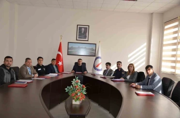 Emet MYO’da üniversite güvenlik toplantısı 