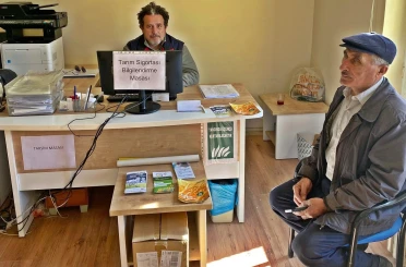 Emet’te üreticiler için Tarım Sigortası Bilgilendirme Masası