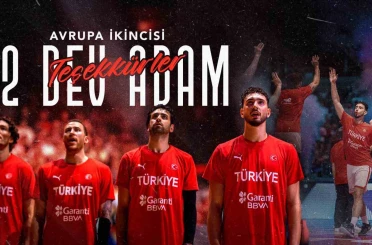 Emine Erdoğan, Avrupa ikincisi olan A Milli Erkek Basketbol Takımı’nı tebrik etti 