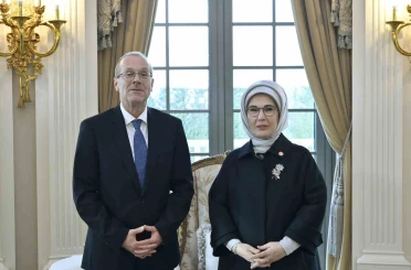 Emine Erdoğan, DSÖ heyetiyle görüştü