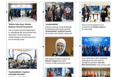 Emine Erdoğan, New York’ta "Anadolu kültürü", "Sıfır Atık Mavi", "aile" ve "sağlık" konularında yoğun temaslarda bulundu 