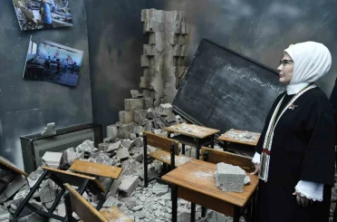 Emine Erdoğan’dan "Kalanlar" Filistin Sergisi paylaşımı 