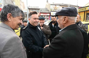 Emniyet Müdürü Önder, esnafın sorunlarını sahada değerlendirdi 