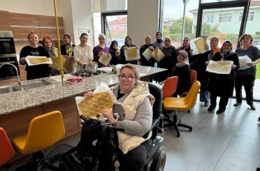 Engelli bireylerin ailelerinden çevre dostu üretim 