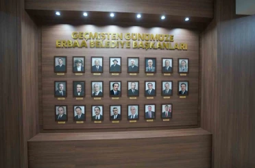 Erbaa Belediyesi’nin yönetim tarihi tek panoda toplandı 