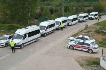 Erbaa’da kurallara uymayanlara servis sürücülerine ceza yağdı 