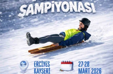 Erciyes; Geleneksel Kızak Türkiye Şampiyonası’na ev sahipliği yapacak 
