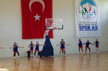Erciyes Yüksek İrtifa Kamp Merkezi, basketbolcuların da gözdesi 
