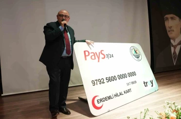 Erdemli Belediyesi Hilal Kart’ı hizmete sundu 
