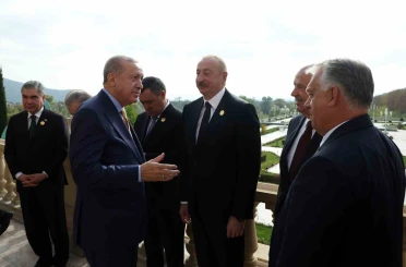 Erdoğan ve TDT liderleri, sohbet etti