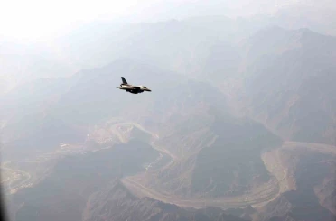 Erdoğan’ın Maskat Havaalanına inişinde F-16 savaş uçakları eşlik etti 