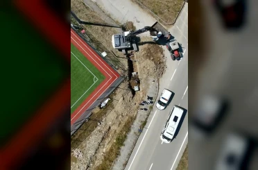 Erfelek’te su baskınlarına kalıcı çözüm için ilk kazma vuruldu 