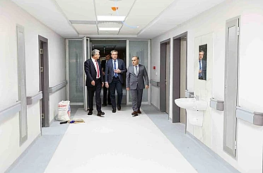 ERÜ Hastaneleri’nde yenileme çalışmaları devam ediyor 