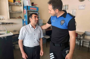 Erzincan polisinden esnafa güvenlik bilgilendirmesi 