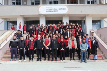 Erzincan’da 882 öğrenciye jandarma akademisi tanıtıldı 