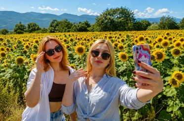 Erzincan’da ayçiçeği tarlaları sarıya büründü 