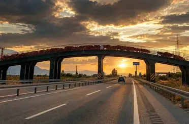 Erzincan’da hayvan sürülerine özel üst geçit

