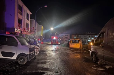 Erzincan’da inşaat sahasında doğal gaz sızıntısı paniği 