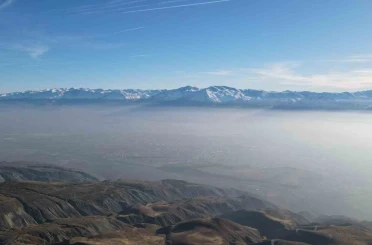 Erzincan’da kış masalı: Kar, güneş ve sis şehri kartpostala çevirdi 